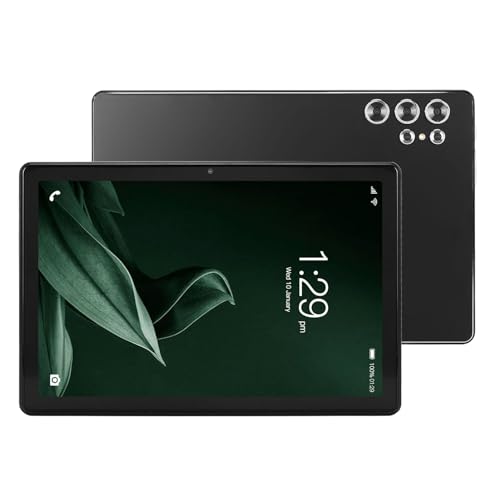 Dpofirs 10,1 Zoll Tablet für Android13, 2560 X 1600 HD Display, 4G LTE, Büro Tablet, Unterstützt WLAN, RAM 12 GB, ROM 256 GB, 8 Kern Typ C Telefon Tablet mit 12 MP- und 24 MP Kameras für von Dpofirs