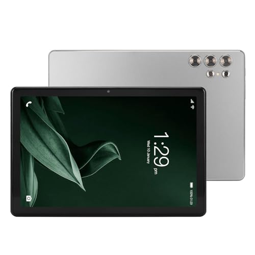 Dpofirs 10,1 Zoll Tablet für Android13, 2560 X 1600 HD Display, 4G LTE, Büro Tablet, Unterstützt WLAN, RAM 12 GB, ROM 256 GB, 8 Kern Typ C Telefon Tablet mit 12 MP- und 24 MP Kameras für von Dpofirs