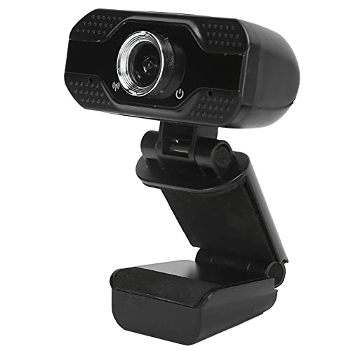 Dpofirs 2 Millionen Webkamera USB-Webcam, 1080P High-Definition-Kamera, Internes Mikrofon mit Rauschunterdrückung, Design mit Manuellem Fokus, Multifunktionsbasis von Dpofirs