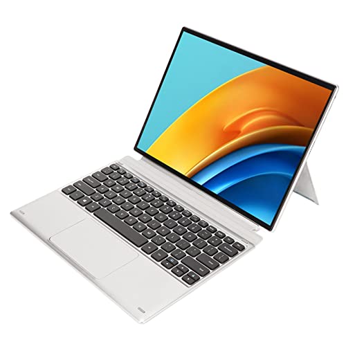 Dpofirs 2 in 1 Laptop Tablet, 12,3 Zoll 3K FHD Touchscreen Laptop 12GB RAM 512GB SSD, Laptop mit Magnetischer Tastatur, Lautsprecher, Mikrofon, 2xUSB C, Dual Band WiFi, Bluetooth von Dpofirs