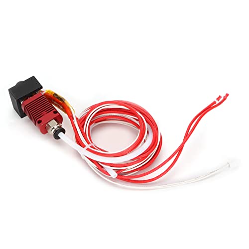 Dpofirs 3D-Drucker Extruder Montiert MK8 Hot End, MK8 Extruder Hot End Kit 3D-Drucker Extruder Teile Zubehör Passend für Ender 3 / Ender 3 PRO von Dpofirs