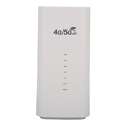 Dpofirs 4G LTE Router mit SIM Kartensteckplatz, 2023 Neuer Entsperrter Mobilfunk Router für Büro und Zuhause, CPE Router, Entsperrter Drahtloser Mobilfunk Router, Bis zu 32 Benutzer von Dpofirs