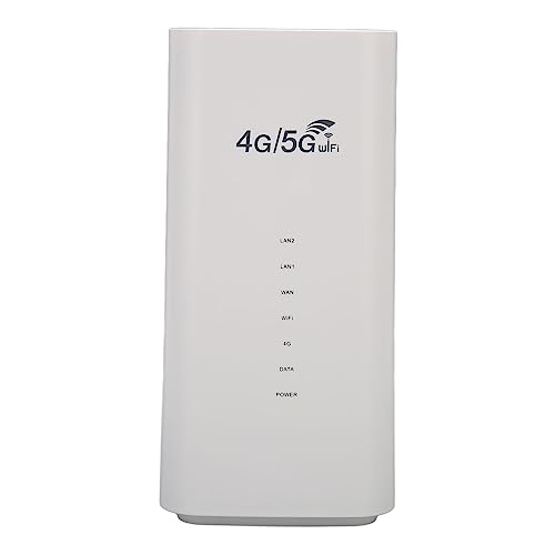 Dpofirs 4G LTE-Router mit SIM-Kartensteckplatz, 2023 Neuer Entsperrter Mobilfunk-Router für Büro und Zuhause, CPE-Router, Entsperrter Drahtloser Mobilfunk-Router, Bis zu 32 Benutzer, (EU-Stecker) von Dpofirs