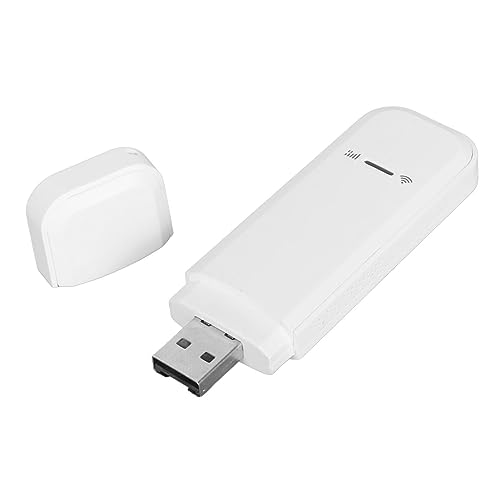 Dpofirs 4G LTE USB-WLAN-Modem 10 Benutzer Teilen Sich USB-Dongle 150 Mbit/s Modem-Stick-WLAN-Adapter mit USB-Stromversorgung SIM-Kartensteckplatz Mobiles WLAN Im Taschenformat von Dpofirs
