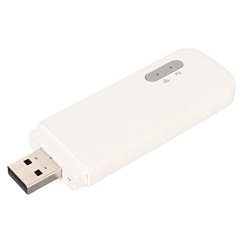 Dpofirs 4G LTE Wireless USB Dongle Modem Stick WLAN-Adapter 4G-Router mit SIM-Kartensteckplatz, Auto-Hotspot Pocket Mobile WLAN für Unterwegs, Bis zu 10 Benutzer von Dpofirs