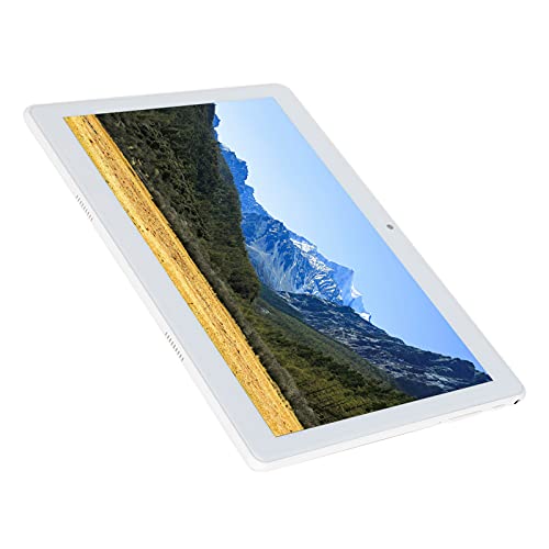 Dpofirs 4G Tablet PC, 10,1 Zoll IPS LCD Bildschirm mit 1280 X 800, Unterstützung für Dual SIM, SC9863 Octa Core Chip, 2 GB + 32 GB, 9.0 LTE Tablet für Lernspiele (Golden) (EU-Stecker) von Dpofirs