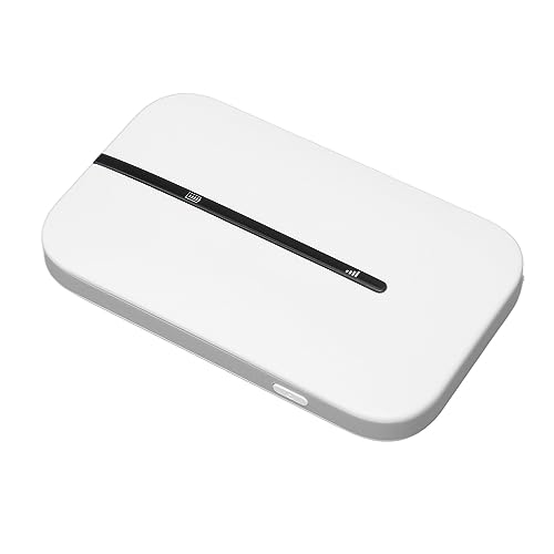 Dpofirs 4G-WLAN-Router, 150 Mbit/s Hochgeschwindigkeits-SIM-WLAN-Router, Unterstützt Bis zu 15 Geräte, 2100 MAh Mobiler WLAN-Hotspot für Outdoor-Reisen von Dpofirs