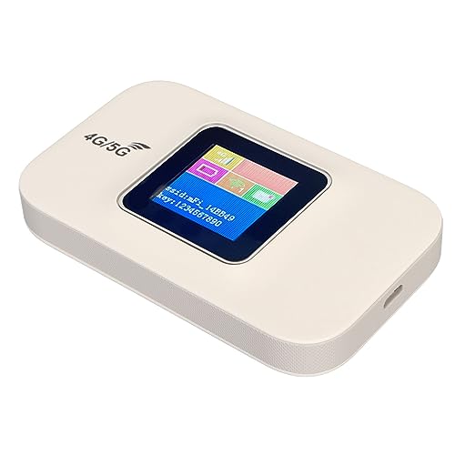 Dpofirs 4G-WLAN-Router, 4G-LTE-USB-WLAN-Modem mit Micro-SIM-Kartensteckplatz, Unterstützt Bis zu 10 Geräte, 150 Mbit/s Hochgeschwindigkeits-USB-Dongle-Modem-Stick für Laptop, Telefon, von Dpofirs