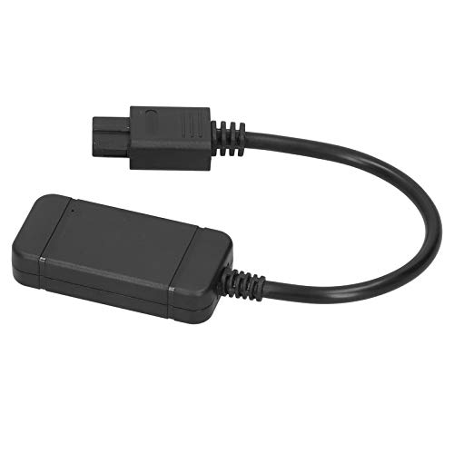 Dpofirs 720P Game Console-Videoadapter zum Konvertieren von Signalen, Videosignal-zu-HD-HDMI-Adapterkabel für Gamecontroller, anwendbar für NGC / N64 / SNES/SFC-Spielekonsolen von Dpofirs