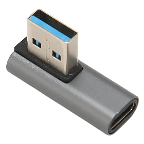 Dpofirs 90 Grad USB A Stecker auf USB C Buchse, Rechtwinkliger USB C Stecker auf USB 3.0 Stecker, 10 Gbit/s Datenübertragung, für Laptops, Telefone, PCs Dpofirs 90 Grad USB A Stecker auf USB C Buchse, Rechtwinkliger USB C Stecker auf USB 3.0 Stecker, 10 Gbit/s Datenübertragung, für Laptops, Telefone, PCs von Dpofirs