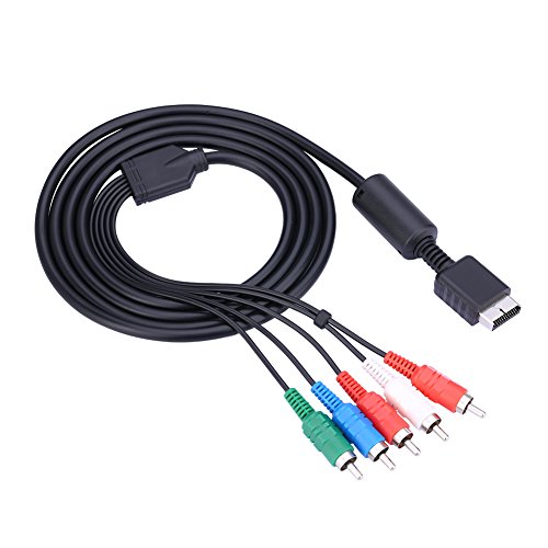 Dpofirs AV-Multi-Out-Kabel für Video-/Audiokabel für PS2 PS3, Audio-/Videokabel, ultradicke und Flexible PVC-Ummantelung, Video-/Audiokabel für Komponenten, Audio-/Videokabel von Dpofirs