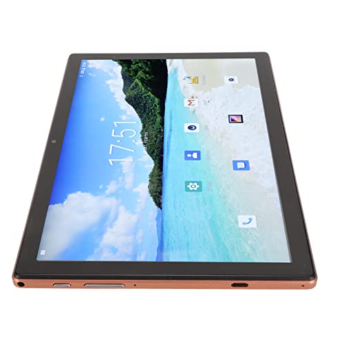 Dpofirs Android Tablet 10 Zoll, Android 12 Tablet PC, 8 GB RAM 256 GB ROM, 4G Mobilfunk-Tablet, GPS+WiFi+BT, 16MP+8MP Kamera, 7000mAh Akku, Geschenke von Dpofirs