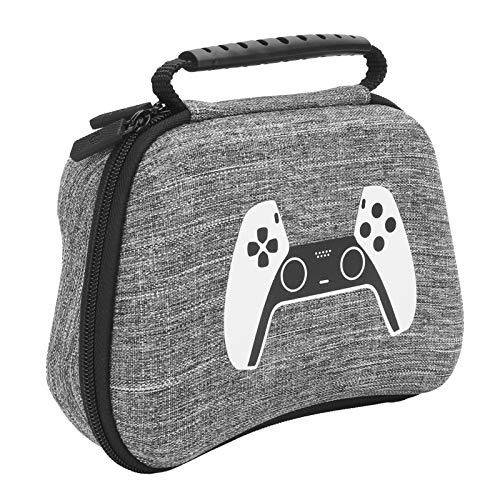 Dpofirs Aufbewahrungstasche für Controller Tragbare Tragetasche Game Controller Holder Case für Play Station 5, Tragbare Gampad Controller Aufbewahrungstasche für PS5, PS5 Zubehör von Dpofirs