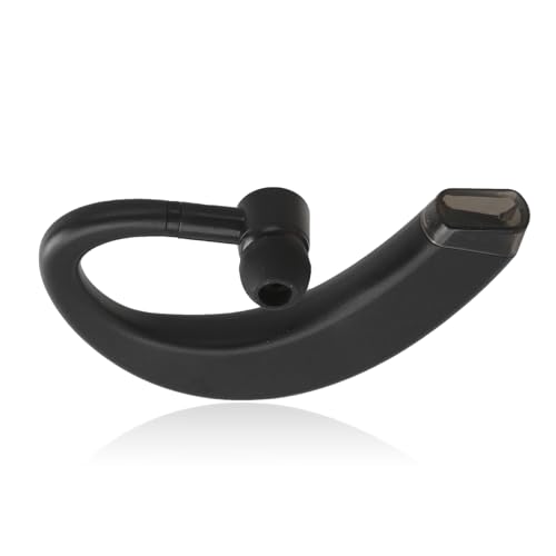 Dpofirs Bluetooth-Kopfhörer mit Ohrhaken, Wasserdichtes Sport-Headset mit Geräuschunterdrückung, HiFi True Wireless Bluetooth Single Earbud(Schwarz) von Dpofirs