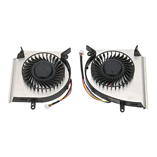 Dpofirs CPU & GPU Lüfter für MSI GE75 GP75 GL75, Paar Lüfter, Ersatz für PAAD06015SL N417 PAAD06015SL N414 von Dpofirs