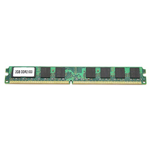 Dpofirs DDR2 2 GB Computerspeicher, DDR2 2 GB 533 MHz Vollkompatibles Doppelseitiges 16-Korn-Desktop-Speichermodul mit 240 Pins und PC-4200-Bandbreite von Dpofirs