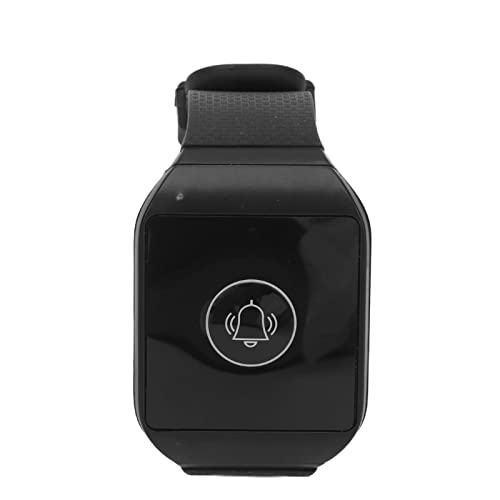 Dpofirs Drahtloses Rufsystem Drahtloses Pager Rufsystem, Drahtlose Pfleger Uhr 1 zu 1 RF Wireless Technologie Herausnehmbare Wiederaufladbare Batterie wasserdichte Rufende Pfleger Uhr von Dpofirs