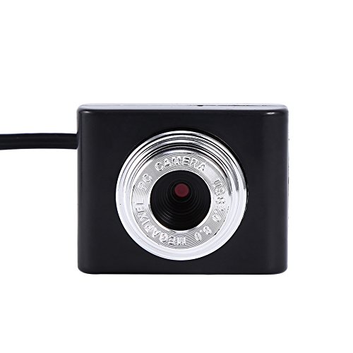 Dpofirs F6.0MM USB Tragbare Schwarze Kamera für Raspberry Pi 3 Mo B, 640 * 480 HD-Kamera ohne Treiber für Raspberry Pi, Geeignet Zum Aufnehmen von Fotos und Videos von Dpofirs