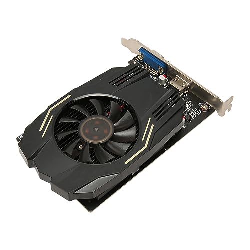 Dpofirs Für GT 1030-Grafikkarte, GT1030 2 GB DDR5 64-Bit-Grafikkarte mit 3840 X 2160 Auflösung, Lüfter, Grafikkarte Für Desktop-Computer von Dpofirs