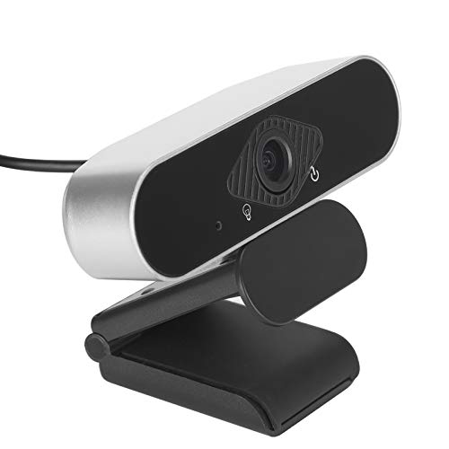 Dpofirs Full HD 1080P -USB-Webcam, Integrierte Schallabsorption ＆ Rauschunterdrückungsmikrofon, 200 W Effektive, für TV/Konferenzsoftware/Netmeeting/MSN/Yahoo/Skype von Dpofirs