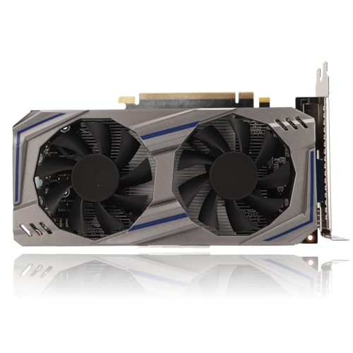 Dpofirs GTX550Ti-Grafikkarte, 192SP, 8 GB GDDR5 128 Bit, PC-Gaming-Grafikkarte, HDMI VGA DVI, Unterstützt DirectX11, Dual-Fan-Kühlung, Unterstützt 3D-Display von Dpofirs