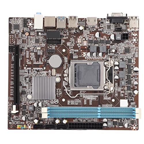 Dpofirs H110D3 Gaming-Motherboard DDR3, CPU-Plattform für Intel Core 6. & 7. Generation, CPU-Sockel LGA 1151, DDR3 1600/1333/1066 MHz (RJ45+HD+USB) von Dpofirs