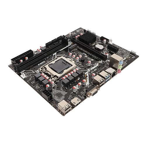 Dpofirs H510U Motherboard, LGA1155 PIN Dual Channel DDR3 Computer Motherboard mit M.2 Festplattenschnittstelle, Unterstützung für Intel 10 11, Gaming Motherboard von Dpofirs