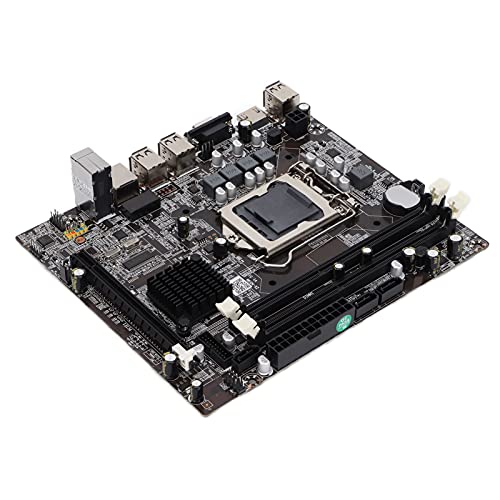 Dpofirs H55 Desktop Motherboard DDR3 Gaming Motherboard 1156 Interface Prozessor, Single und Dual Channel DDR3 1066/1333/1600 Speicher, 2 Bis 4 SATAII Schnittstellen, 2 X PCI Slots von Dpofirs