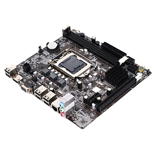 Dpofirs H61 Desktop Motherboard DDR3 Gaming Motherboard 1155 Vollständige Palette von Prozessoren, Dual Channel 1066/1333/1600 Speicher, PCIE 3.0 16X Grafikkartensteckplatz von Dpofirs