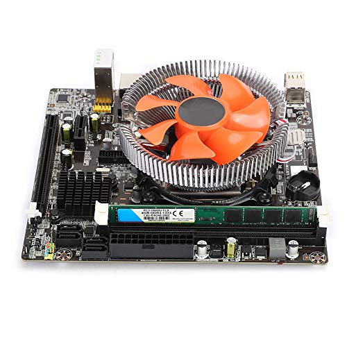 I5 Desktop B75-Motherboard-Set, DDR3 4G-Speicher Dual-USB 3.0 SATA3-Mainboard für Core II und III, Unterstützung DDR3 1600/1333/1066 MHz, Integrierte RTL8105E 100M-Netzwerkkarte von Dpofirs