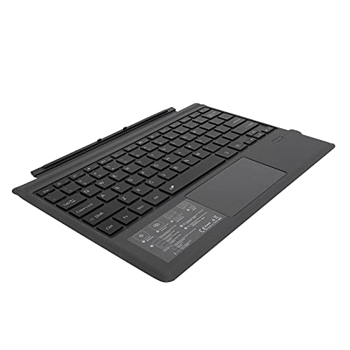 Dpofirs Kabellose -Tastatur mit TouchPad für Pro 7 6 5 4 3, Tragbare -Tastatur mit 7-Farbiger LED-Hintergrundbeleuchtung für Höhere Arbeitseffizienz von Dpofirs