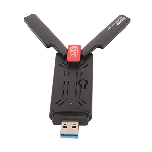 Dpofirs Kabelloser USB-WLAN-Adapter für PC, WLAN-Dongle-WLAN-Adapter für Wins 10 11, Dualband-WLAN-Netzwerkadapter für Telefon-Laptop von Dpofirs