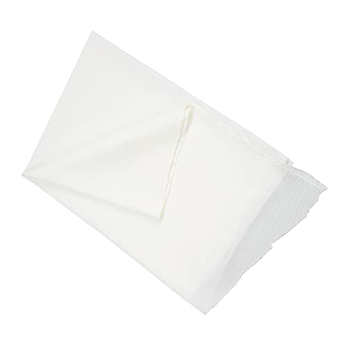 Dpofirs Lautsprecher-Stoffabdeckung, Lautsprecher-Grilltuch, Stereo-Grill-Mesh-Stoff, Lautsprecher-Mesh-Tuch für Heimlautsprecher, Medienschrank, Bühnenlautsprecher(Weiß) von Dpofirs