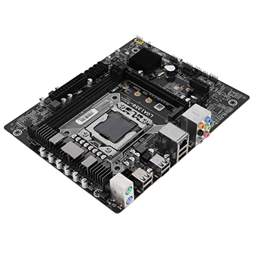 Dpofirs M ATX Mining Mainboard, unterstützt E5 LGA1356 Prozessor, 2xDDR3, 4xSATA2.0, 1 x M.2NVME, PCIE16X, PCIE1X, Acht Pin, 24 Pin, 6 x USB2.0, Computer Motherboard Dpofirs M ATX Mining Mainboard, unterstützt E5 LGA1356 Prozessor, 2xDDR3, 4xSATA2.0, 1 x M.2NVME, PCIE16X, PCIE1X, Acht Pin, 24 Pin, 6 x USB2.0, Computer Motherboard von Dpofirs