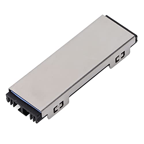 Dpofirs M.2 2280 SSD-Kühlkörper, M.2-Aluminium-Kühlkörper-Kühler Anwendbar für M.2-SSDs Verschiedener Höhen (Schwarz) von Dpofirs