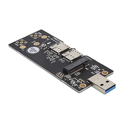 Dpofirs M.2 auf USB3.0 Adapter, B Key M.2 SSD auf USB 3.0 Reader Card Support NGFF Key B Modul der Größe 3042/3052 von Dpofirs