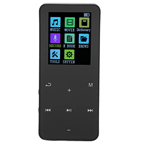 Dpofirs MP3 Player MP3 Musik Player, Bluetooth 5.0 HiFi Lossless HD Lautsprecher Taschen Musik Player, Geschenke für Kinder, Senioren, Freunde von Dpofirs