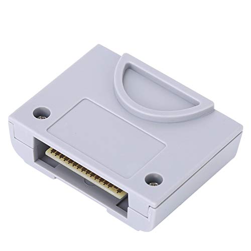 Dpofirs N64 256Kb Handle Memory Card, Ersatzspeicherkarte für N64 Game Console Controller, Bequem zu Berühren, Plug and Play von Dpofirs