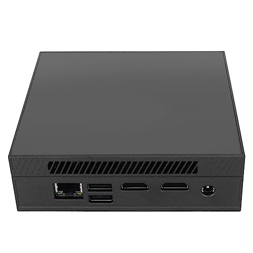 Dpofirs PC für Win11 Pro, 8 GB DDR4 128 GB SSDCeleron J4125 Desktop Computer, 4K HD Multimedia Schnittstelle X2, Dualband WLAN, BT4.2, Gigabit Ethernet (EU-Stecker 0G-Barebone) von Dpofirs