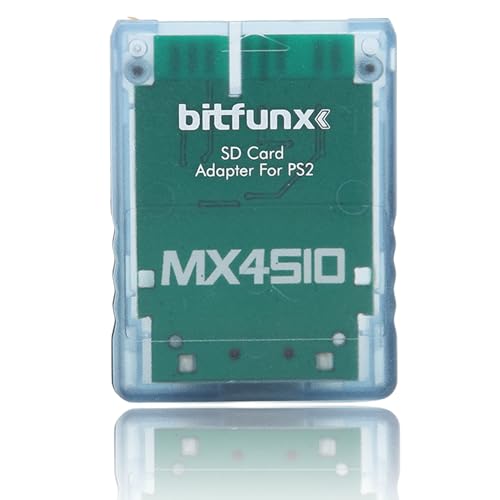 Dpofirs MX4SIO TF Kartenadapter, MX4SIO SIO2SD SD Kartenleser Adapter Speicherkartenadapter Handgefertigter Stabiler Ersatz Speicherkartenleser für die Fat Konsole(Blau) von Dpofirs