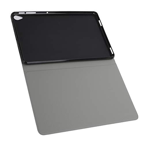 Dpofirs PU-TPU-Schutzhülle für IP-lay40 Tablet, Flip-Cover mit Tischständer für Tablets, stoß- und Staubdichte Abdeckung für Tablet, Verstellbare Winkel (Schwarz) von Dpofirs