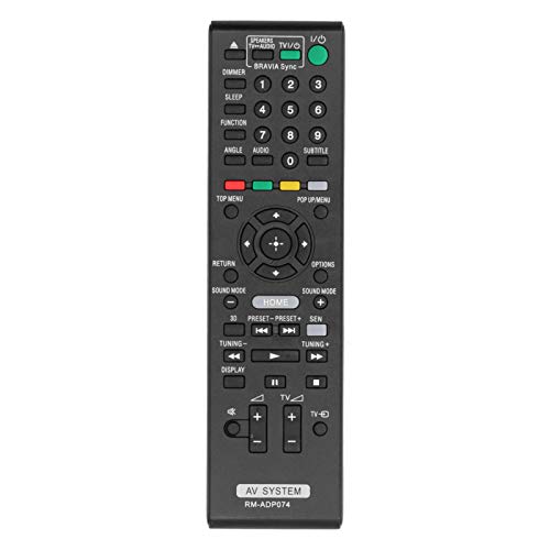 Dpofirs RM-ADP074 Universeller LCD-TV-Controller Schwarz, langlebiger Ersatz für eine kompakte Fernbedienung mit großem Knopf, einfach zu bedienen von Dpofirs