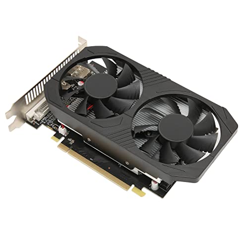 Dpofirs RX 560 4G GDDR5 128-Bit-Computergrafikkarte, Grafikkarte mit Zwei Lüftern für DirectX 12, OpenGL 4.6, PCI Express 3.0 X 8, 1176, 6000 MHz von Dpofirs