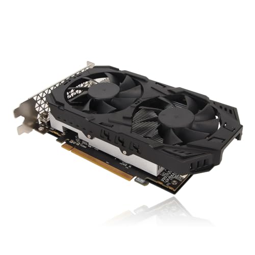Dpofirs RX 580-Grafikkarte, 2048SP, Echte 8 GB, GDDR5, 256 Bit, PC-Gaming-Grafikkarte für , HDMIs, PCI E 3.0 X16, Dual-Lüfter, 4K-Display, Computer-Grafikkarte von Dpofirs