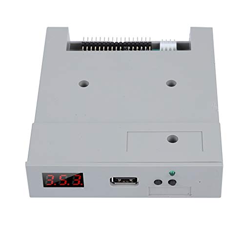 Dpofirs SFR1M44-U100 USB 1,44 MB Diskettenemulator, 3,5-Zoll-tragbares Diskettenlaufwerk Hoher Qualität, Datenkonvertierung zwischen FAT16/32 und FAT12, Geeignet für Fernbedienungsgeräte von Dpofirs