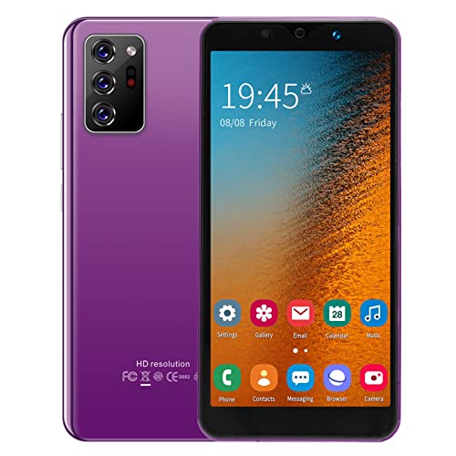 Dpofirs Smartphone Android 512MB+4GB, Note30 Plus Simlockfreie Handys 5,72 Zoll HD Vollbild Dual Cards Dual Standby Smartphone (Violett) von Dpofirs