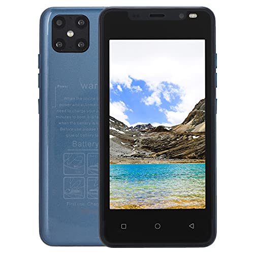 Dpofirs Smartphone Ohne Vertrag Handy, 4,66 Zoll Handys Günstig, 512MB RAM+4GB ROM, 1500mah Akku, 3G Handy günstig, Handy ohne vertrag für Kinder Senioren Erwachsene, WiFi+BT+FM(Weiß) von Dpofirs