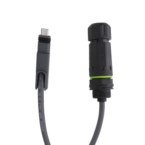 SPX-Stecker auf RJ45-Adapter, Wasserdichtes Starlink-Kabel, RJ45-Buchsen für Generation 2 Dish, 1200 Mbit/s SPX auf RJ45-Stecker, SPX Plug to RJ45 Adapter von Dpofirs