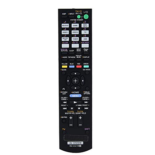 Dpofirs TV-Fernbedienung für RM-AAU106 RM-AAU107 RM-AAU116 STR-DH830 STR-DH710 Fernbedienungssteuerung Ersatz für RM-AAU106 AV-Empfängersystem TV von Dpofirs