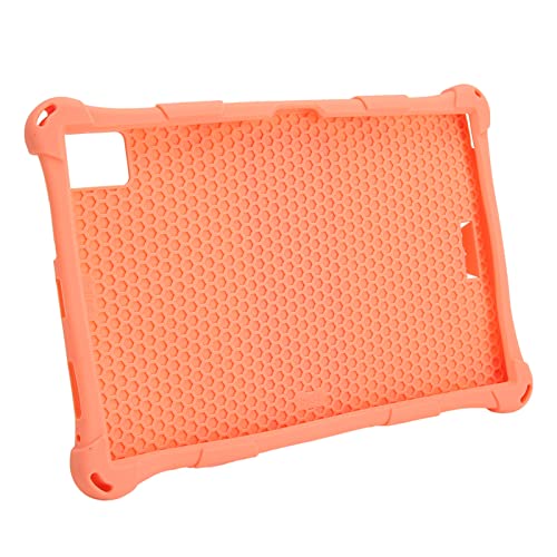 Dpofirs Tablet-Hülle für TECLAST T40 Pro T40 Plus 10,4-Zoll-Tablet, Weiche Silikon-Tablet-Abdeckung mit Halterung für Tablet (Orange) von Dpofirs